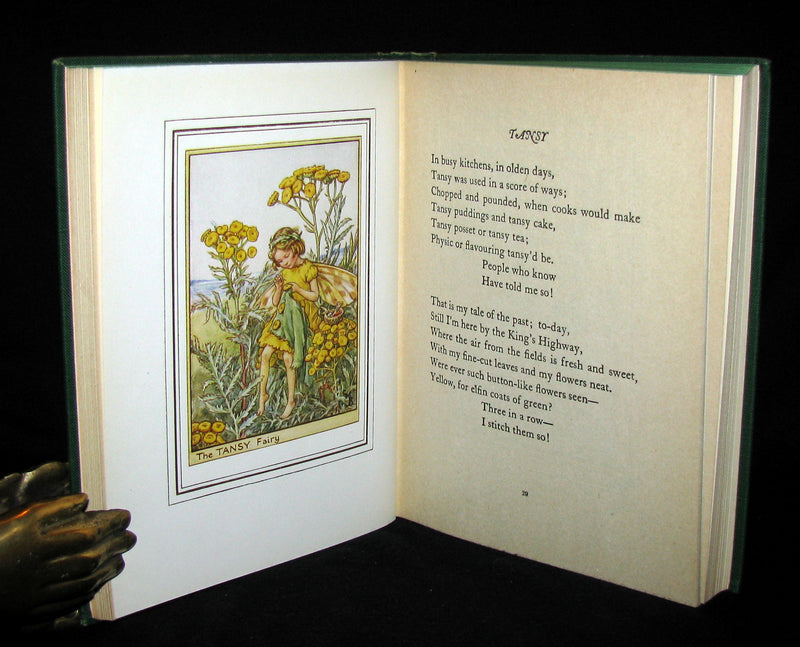 1950 - Cicely Mary Barker - FAIRIES OF THE FLOWERS AND TREES - 1stED with Dust Jacket