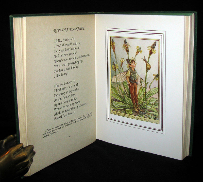 1950 - Cicely Mary Barker - FAIRIES OF THE FLOWERS AND TREES - 1stED with Dust Jacket