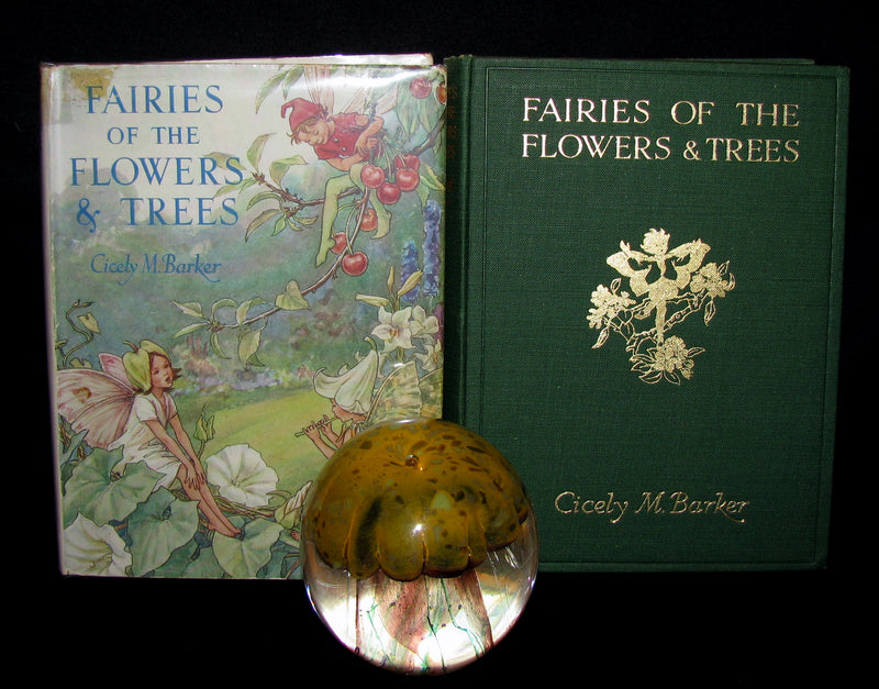 1950 - Cicely Mary Barker - FAIRIES OF THE FLOWERS AND TREES - 1stED with Dust Jacket
