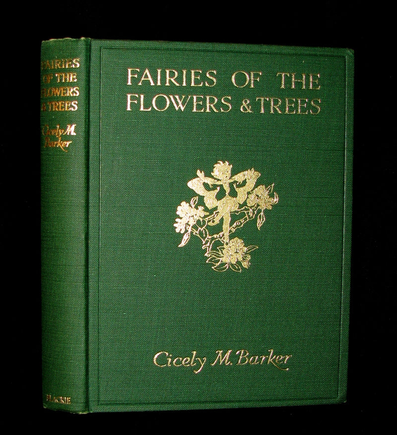 1950 - Cicely Mary Barker - FAIRIES OF THE FLOWERS AND TREES - 1stED with Dust Jacket