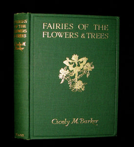 1950 - Cicely Mary Barker - FAIRIES OF THE FLOWERS AND TREES - 1stED with Dust Jacket