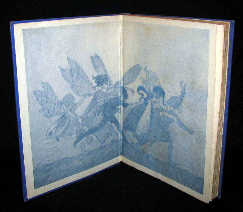 1923 Rare Book - The Rose Fyleman Fairy Book Illustrated by Hilda T. Miller. First Edition.
