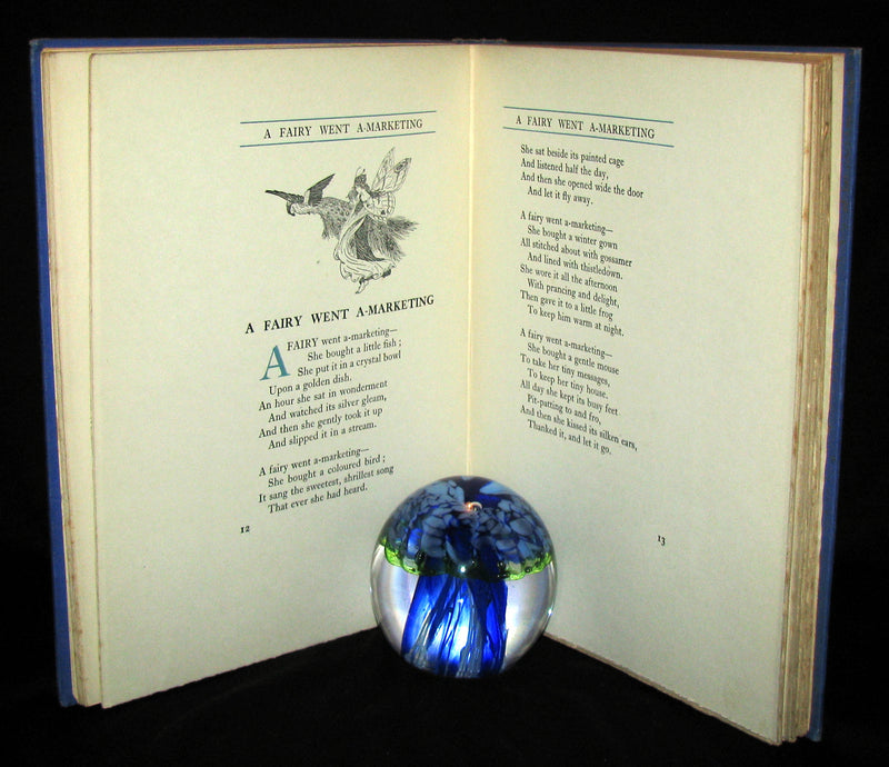 1923 Rare Book - The Rose Fyleman Fairy Book Illustrated by Hilda T. Miller. First Edition.