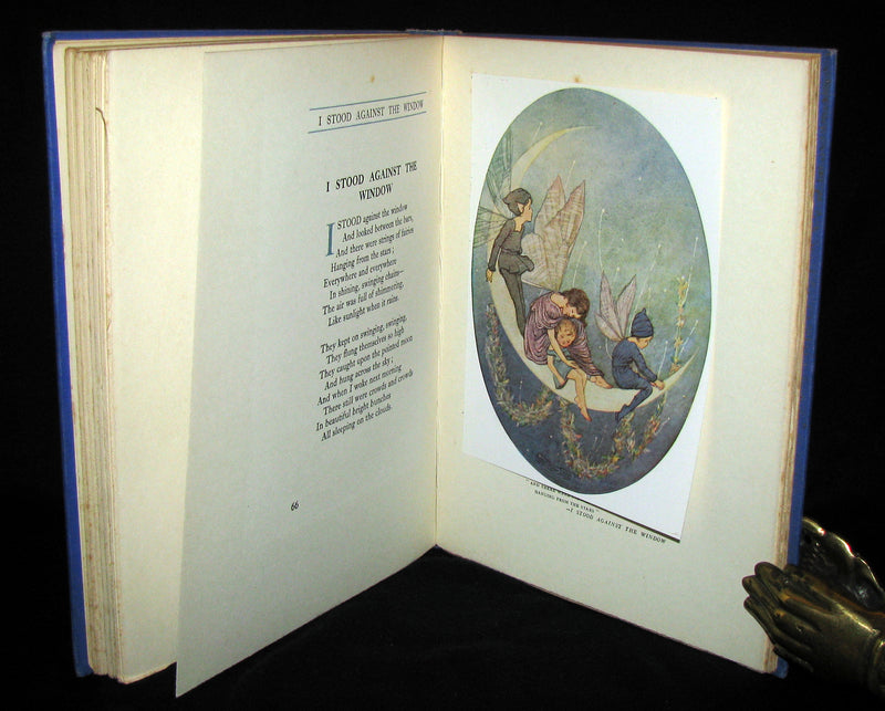 1923 Rare Book - The Rose Fyleman Fairy Book Illustrated by Hilda T. Miller. First Edition.