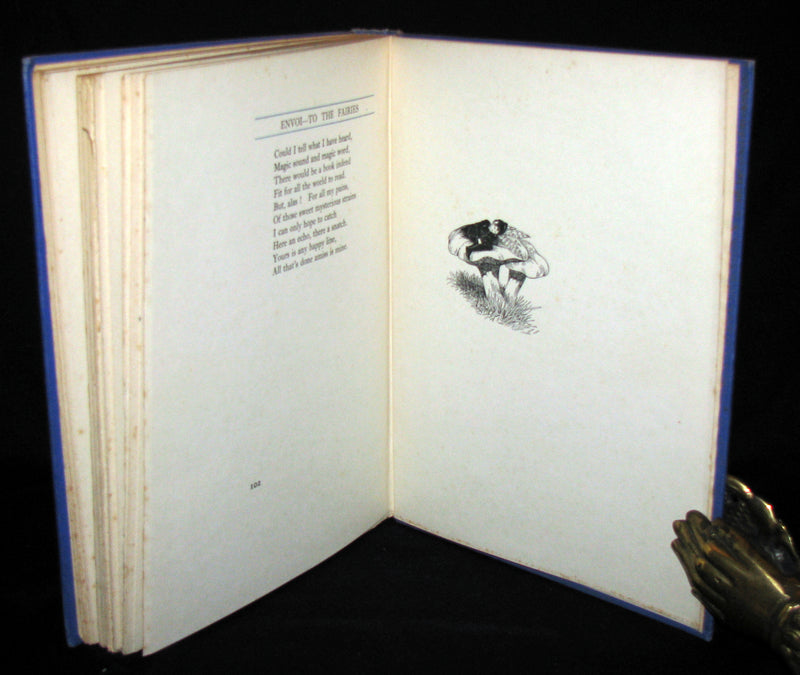 1923 Rare Book - The Rose Fyleman Fairy Book Illustrated by Hilda T. Miller. First Edition.