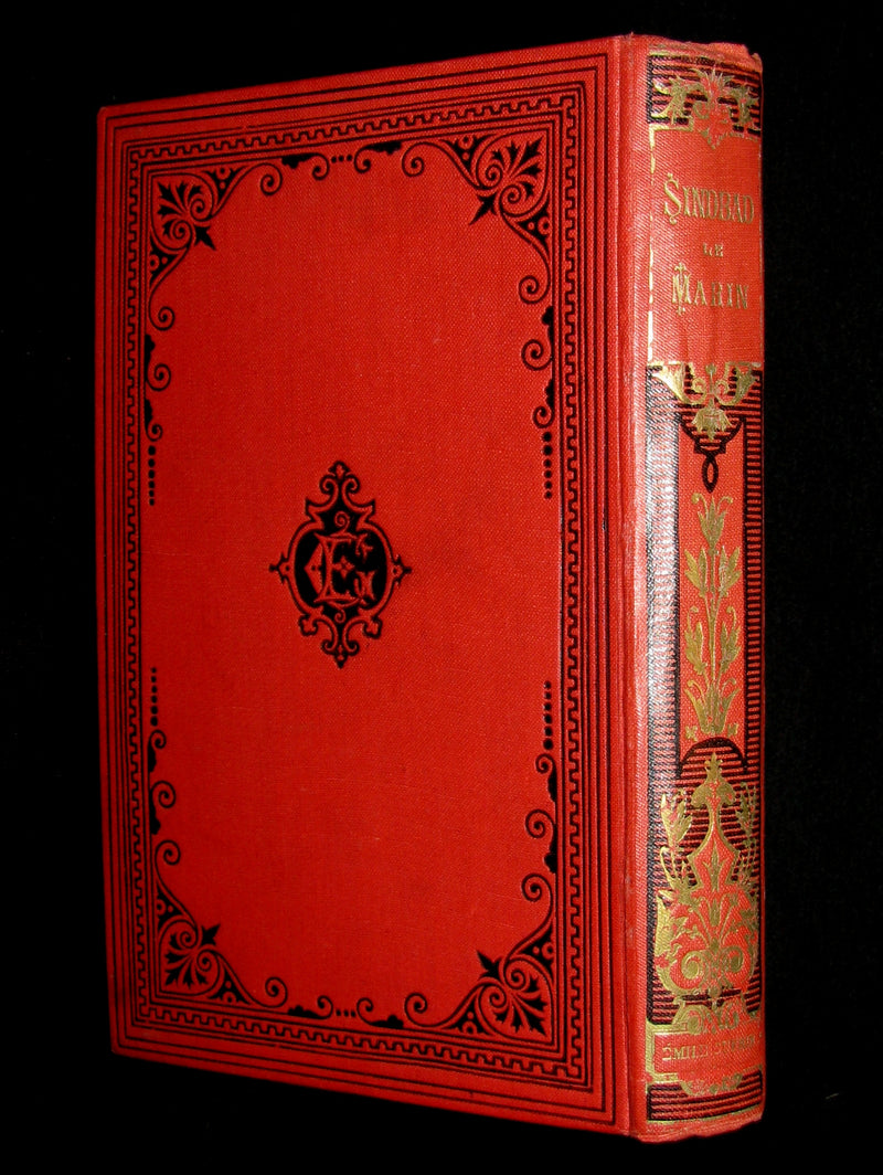1890 Scarce illustrated French Book ~ Sinbad the Sailor - Sindbad le Marin - Conte Arabe