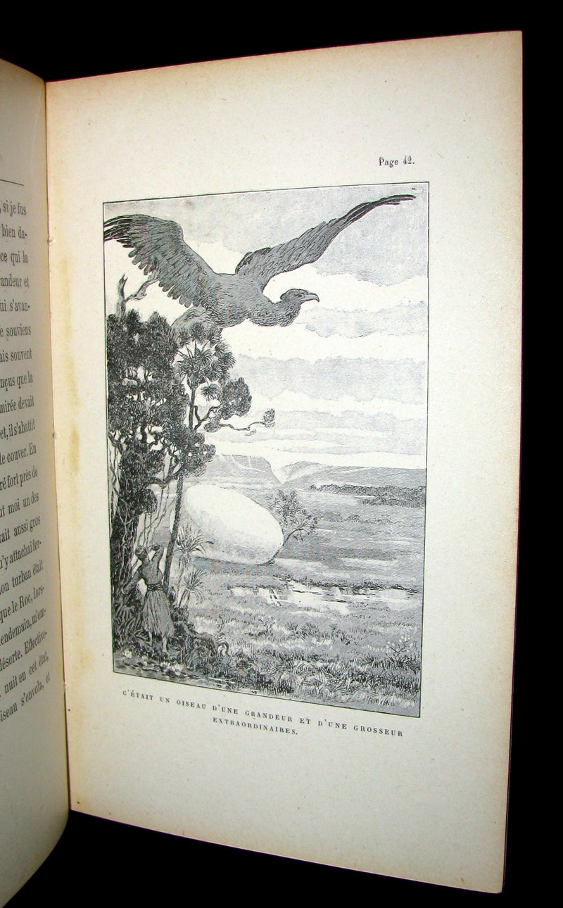 1890 Scarce illustrated French Book ~ Sinbad the Sailor - Sindbad le Marin - Conte Arabe
