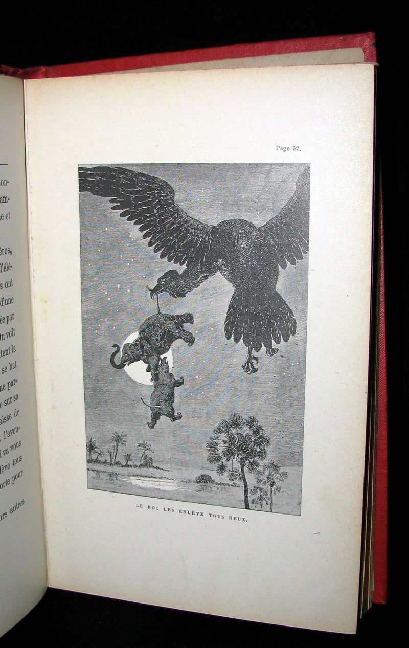1890 Scarce illustrated French Book ~ Sinbad the Sailor - Sindbad le Marin - Conte Arabe