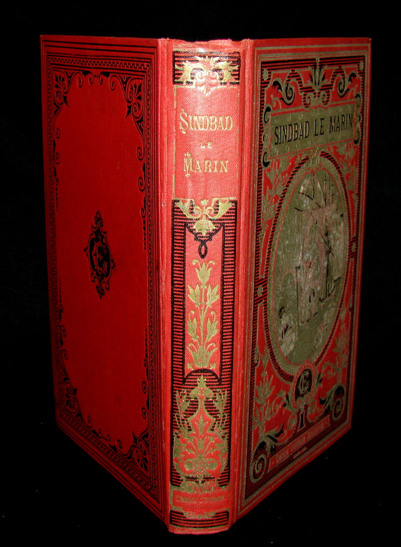 1890 Scarce illustrated French Book ~ Sinbad the Sailor - Sindbad le Marin - Conte Arabe