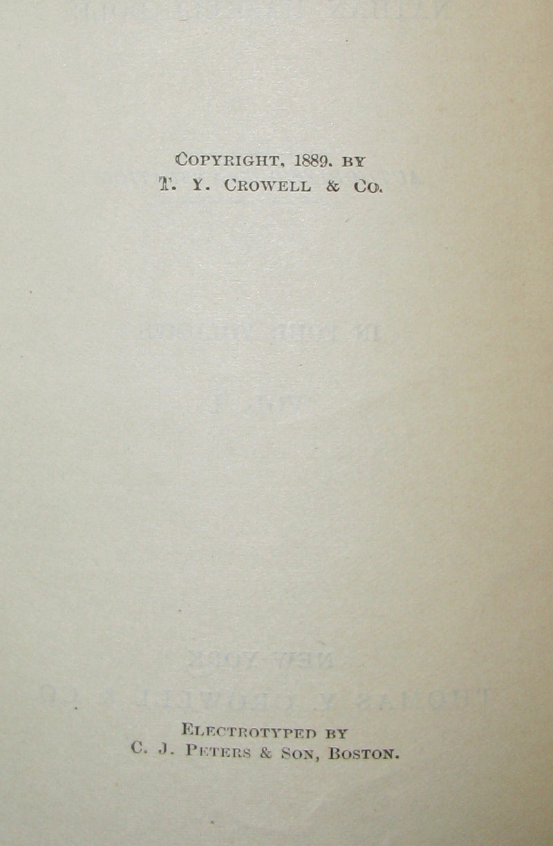 1889 Rare early edition Bookset - War and Peace  by Leo Tolstoy