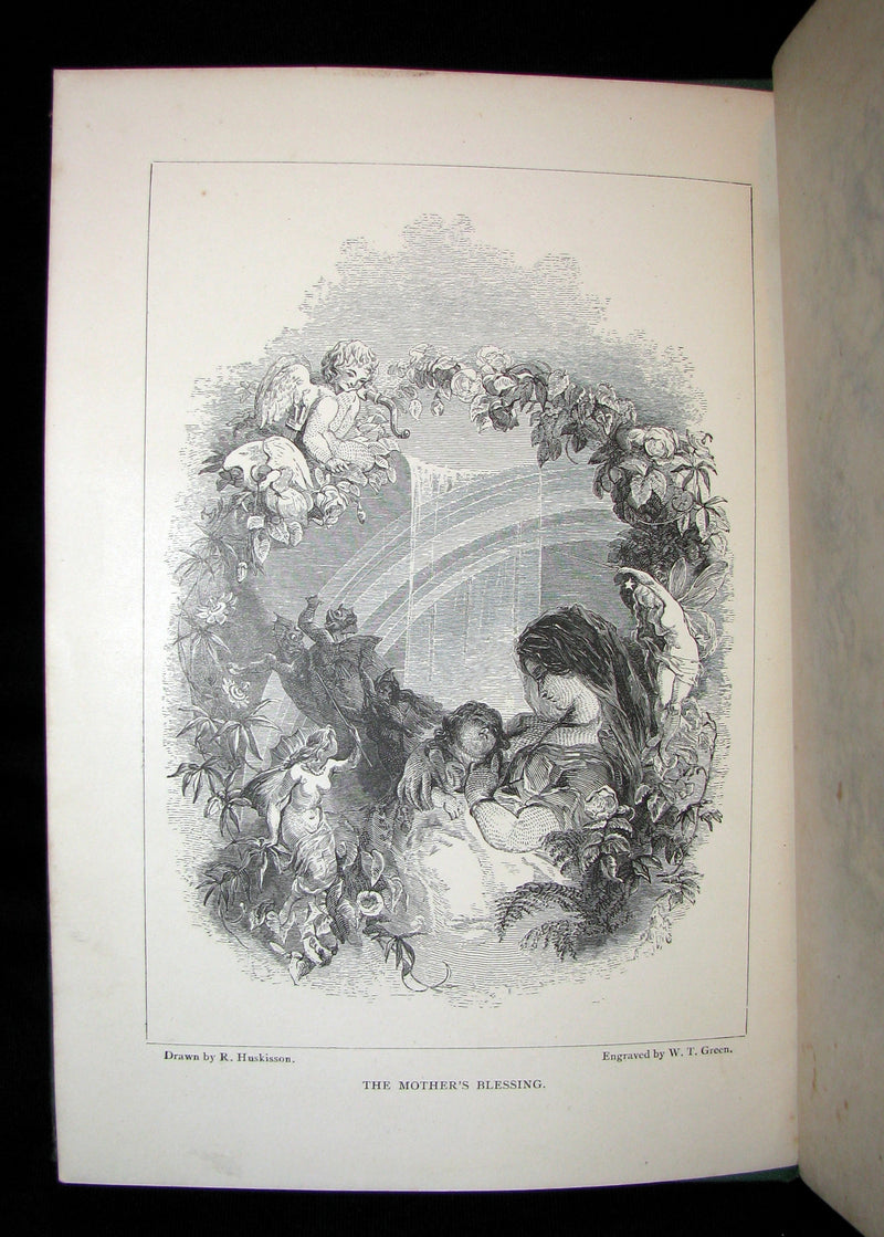 1870 Scarce Victorian signed Book - Midsummer Eve : a fairy tale of loving and being loved