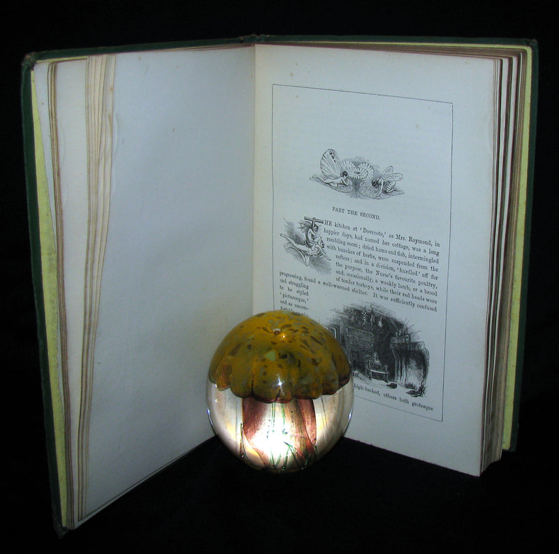 1870 Scarce Victorian signed Book - Midsummer Eve : a fairy tale of loving and being loved