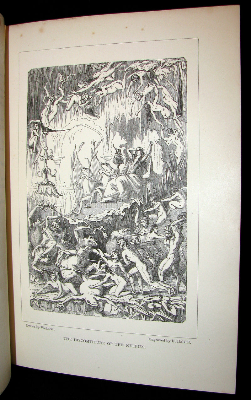 1870 Scarce Victorian signed Book - Midsummer Eve : a fairy tale of loving and being loved