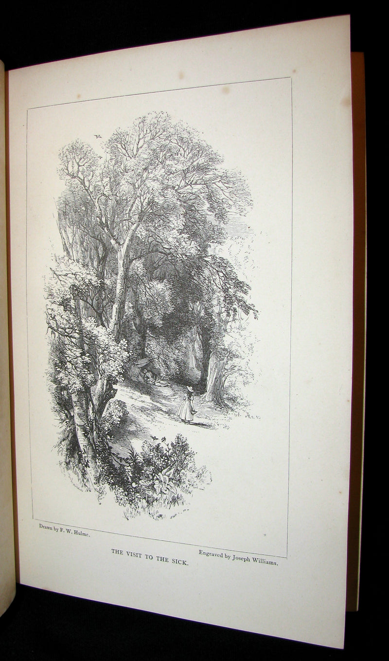 1870 Scarce Victorian signed Book - Midsummer Eve : a fairy tale of loving and being loved