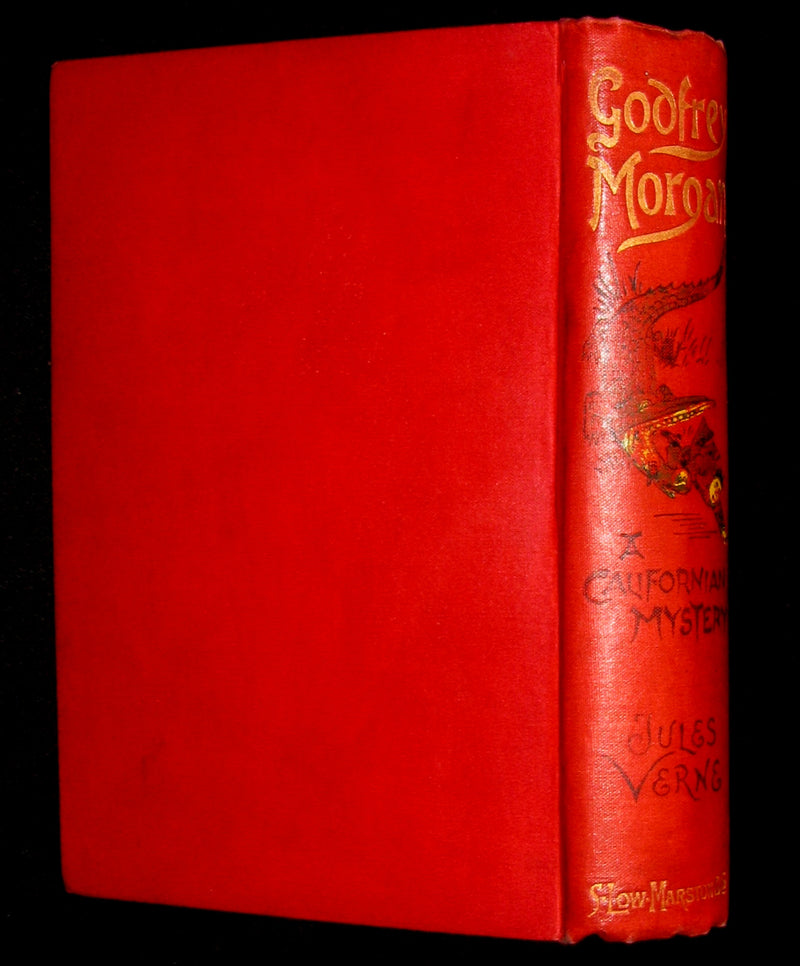1899 Scarce Edition - JULES VERNE - Godfrey Morgan: A Californian Mystery
