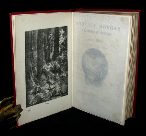 1899 Scarce Edition - JULES VERNE - Godfrey Morgan: A Californian Mystery