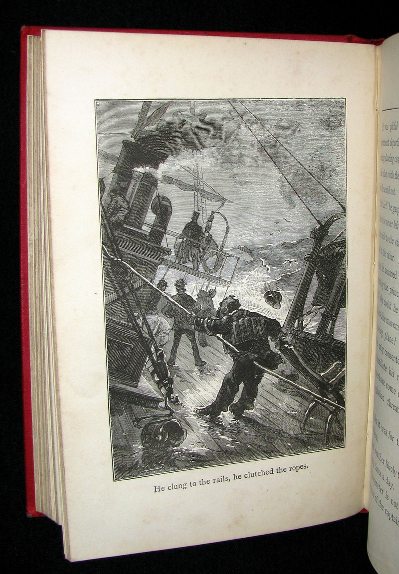 1899 Scarce Edition - JULES VERNE - Godfrey Morgan: A Californian Mystery