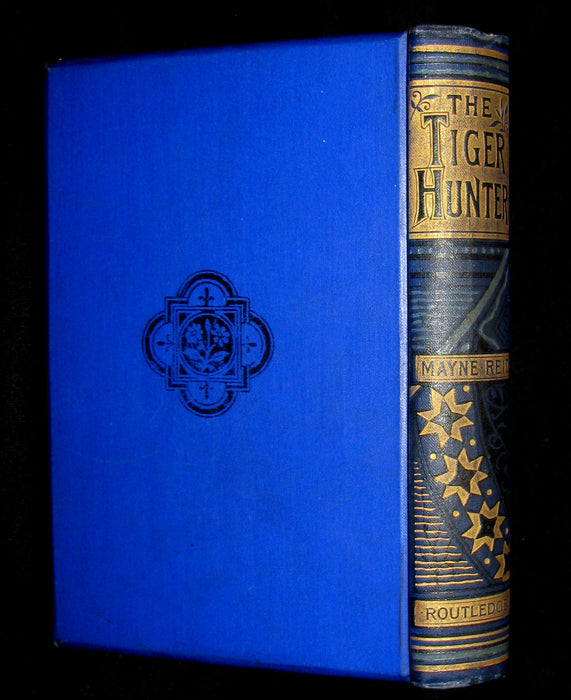 1880's Rare Victorian Book -  The Tiger Hunter by Captain Thomas Mayne Reid