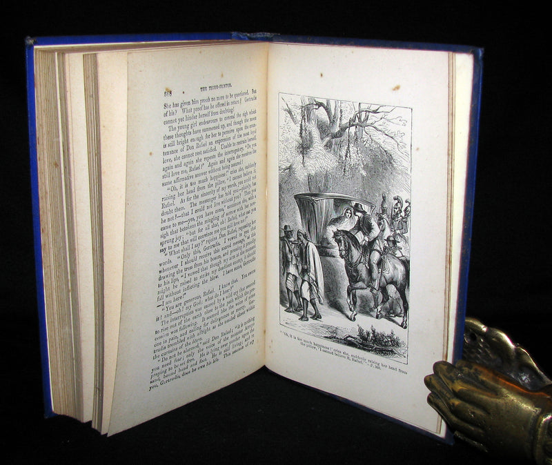 1880's Rare Victorian Book -  The Tiger Hunter by Captain Thomas Mayne Reid