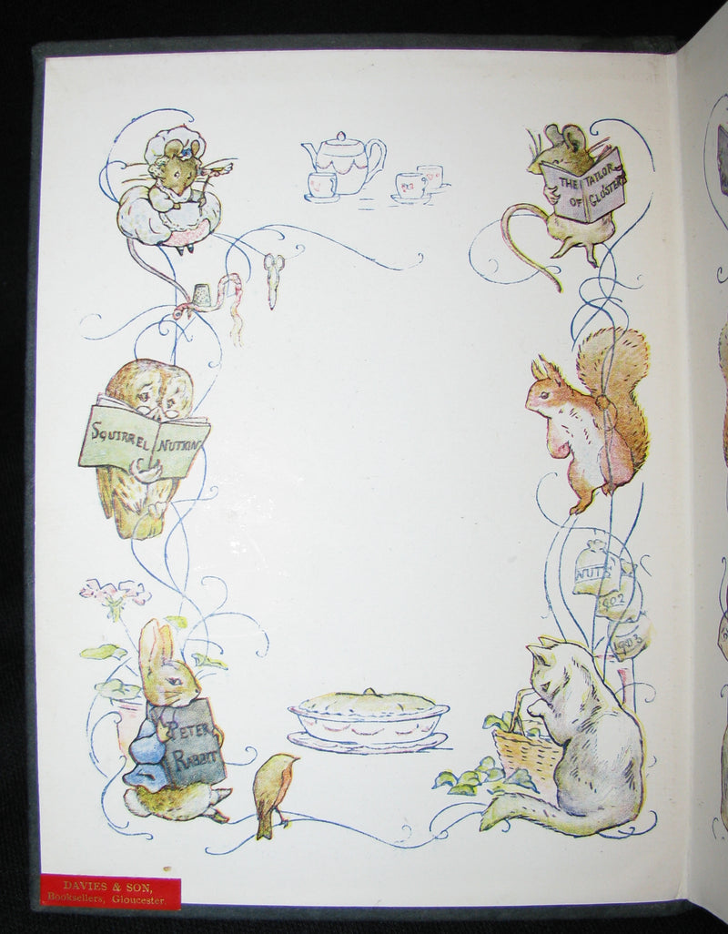 1903 Rare Book - Beatrix Potter  - THE TALE OF PETER RABBIT - First Edition, 6th printing.