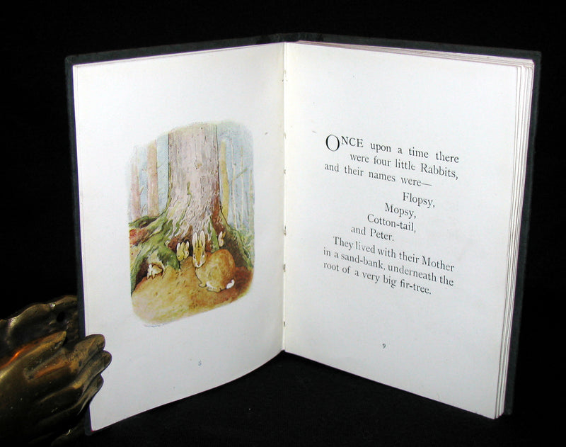 1903 Rare Book - Beatrix Potter  - THE TALE OF PETER RABBIT - First Edition, 6th printing.