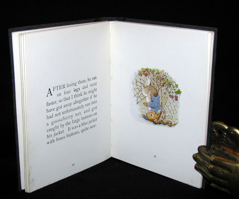1903 Rare Book - Beatrix Potter  - THE TALE OF PETER RABBIT - First Edition, 6th printing.