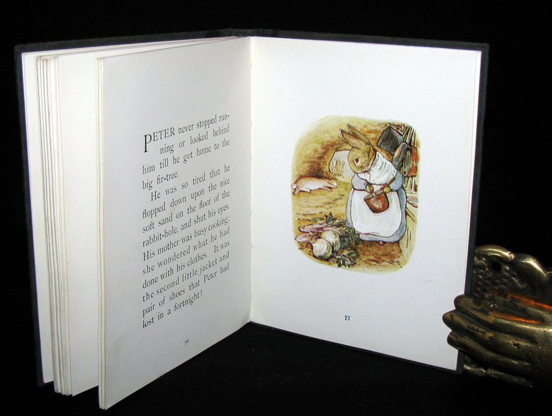 1903 Rare Book - Beatrix Potter  - THE TALE OF PETER RABBIT - First Edition, 6th printing.