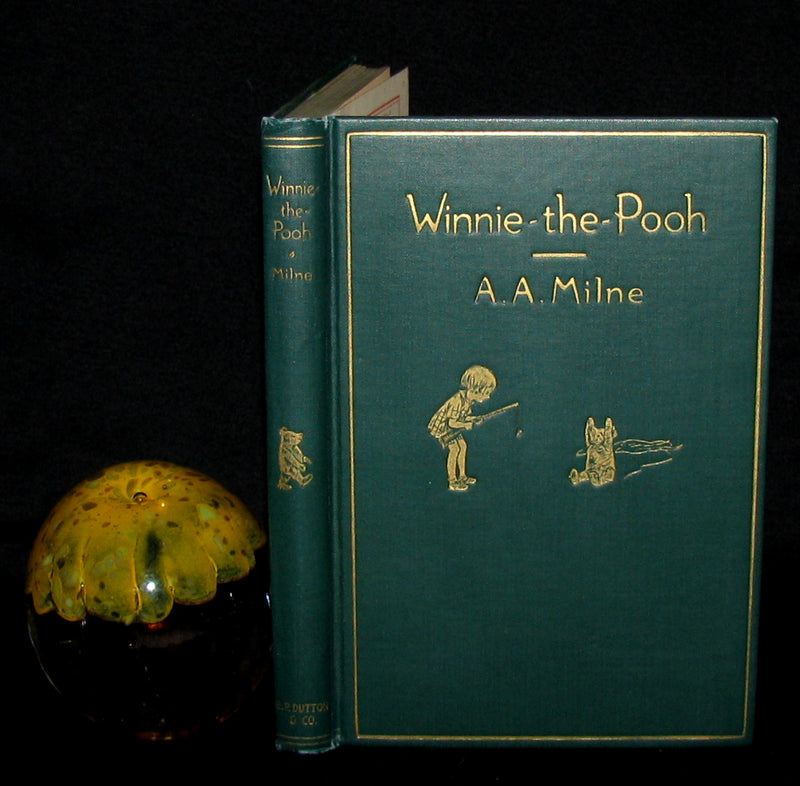 1926 First US Edition - A. A. Milne & Ernest H. Shepard - WINNIE-THE-POOH with dust jacket!