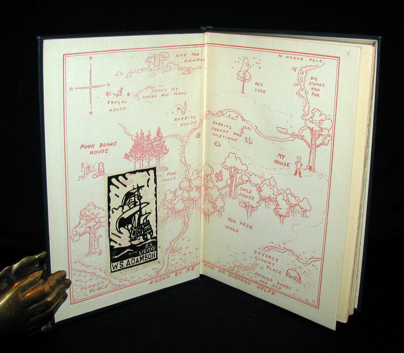 1926 First US Edition - A. A. Milne & Ernest H. Shepard - WINNIE-THE-POOH with dust jacket!