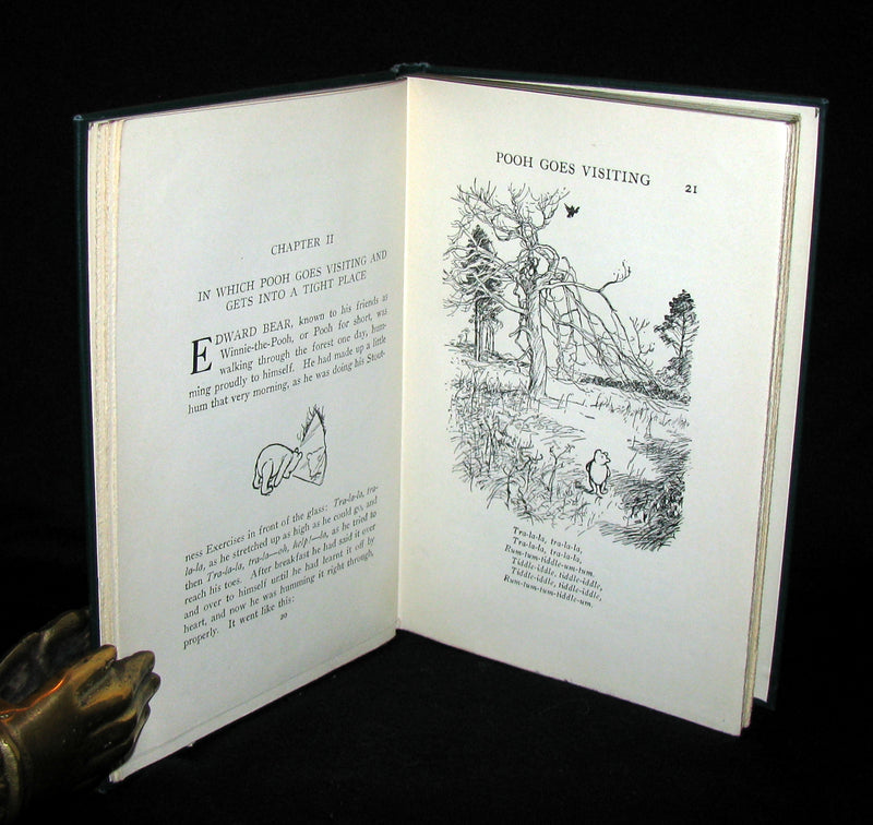 1926 First US Edition - A. A. Milne & Ernest H. Shepard - WINNIE-THE-POOH with dust jacket!