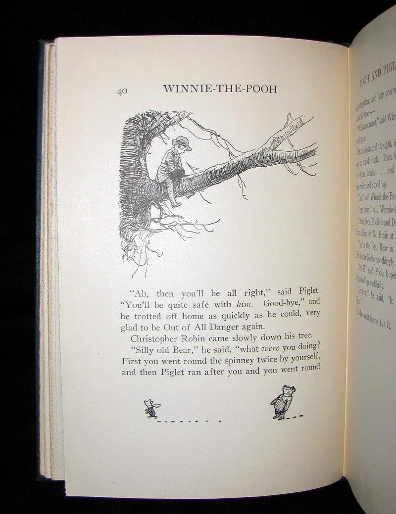 1926 First US Edition - A. A. Milne & Ernest H. Shepard - WINNIE-THE-POOH with dust jacket!