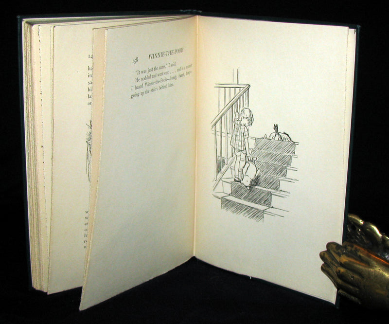 1926 First US Edition - A. A. Milne & Ernest H. Shepard - WINNIE-THE-POOH with dust jacket!