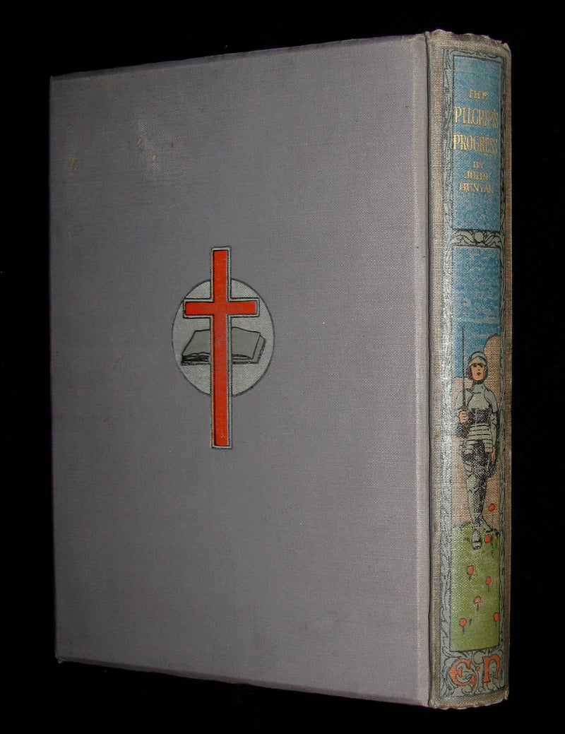 1900 Rare Victorian Book - The Pilgrim's Progress by John Bunyan illustrated by W. Paget