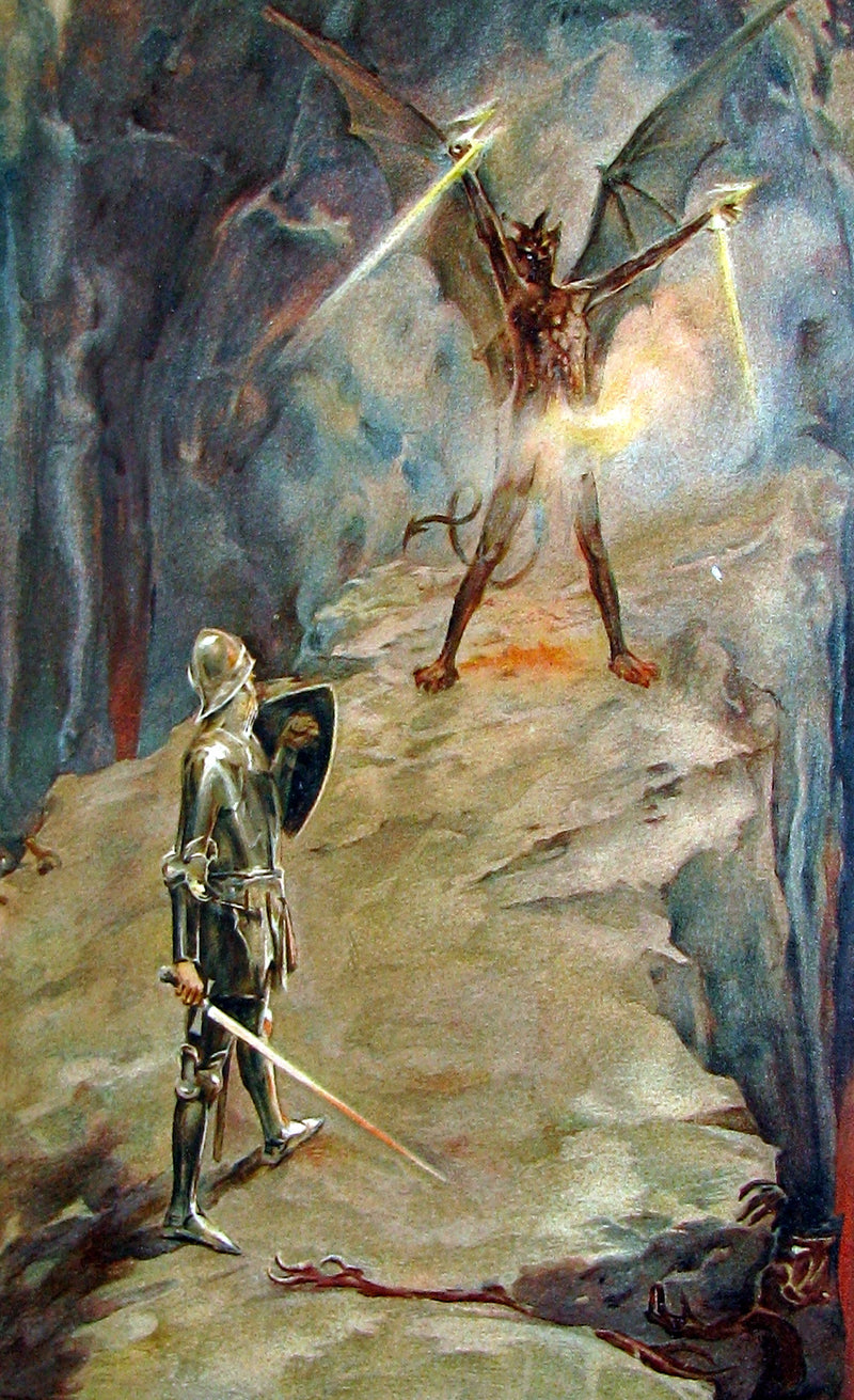 1900 Rare Victorian Book - The Pilgrim's Progress by John Bunyan illustrated by W. Paget