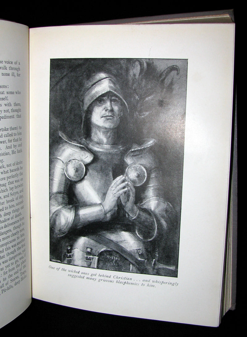 1900 Rare Victorian Book - The Pilgrim's Progress by John Bunyan illustrated by W. Paget