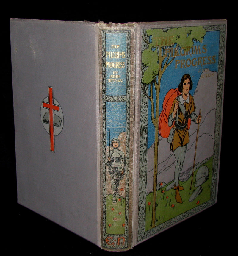 1900 Rare Victorian Book - The Pilgrim's Progress by John Bunyan illustrated by W. Paget