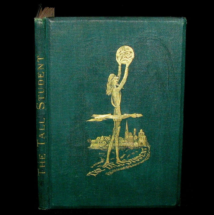 1873 Scarce Victorian Book - The Tall Student. A German Tale by Charles Timothy Brooks