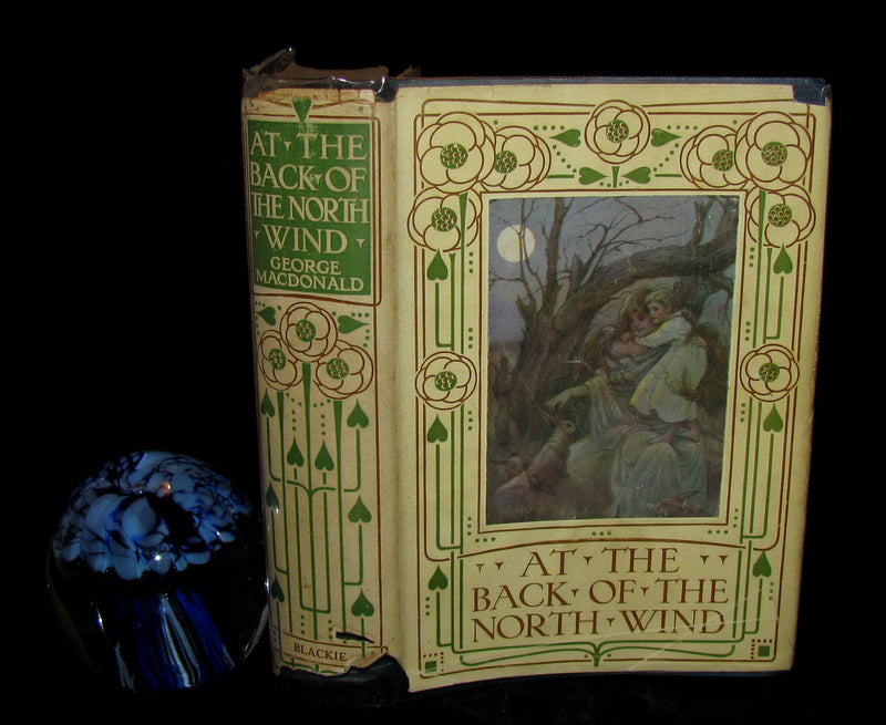 1911 Rare Edition - AT THE BACK OF THE NORTH WIND by George MacDonald