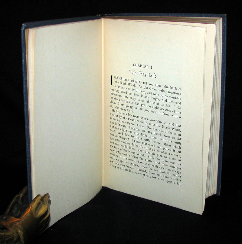 1911 Rare Edition - AT THE BACK OF THE NORTH WIND by George MacDonald