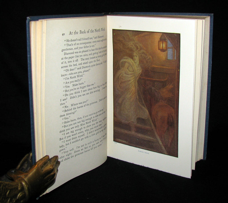 1911 Rare Edition - AT THE BACK OF THE NORTH WIND by George MacDonald