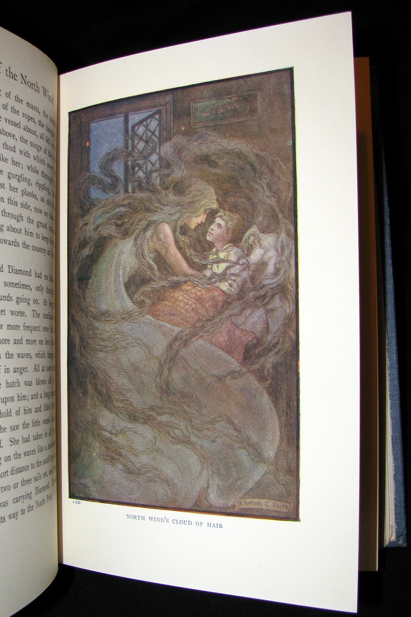 1911 Rare Edition - AT THE BACK OF THE NORTH WIND by George MacDonald