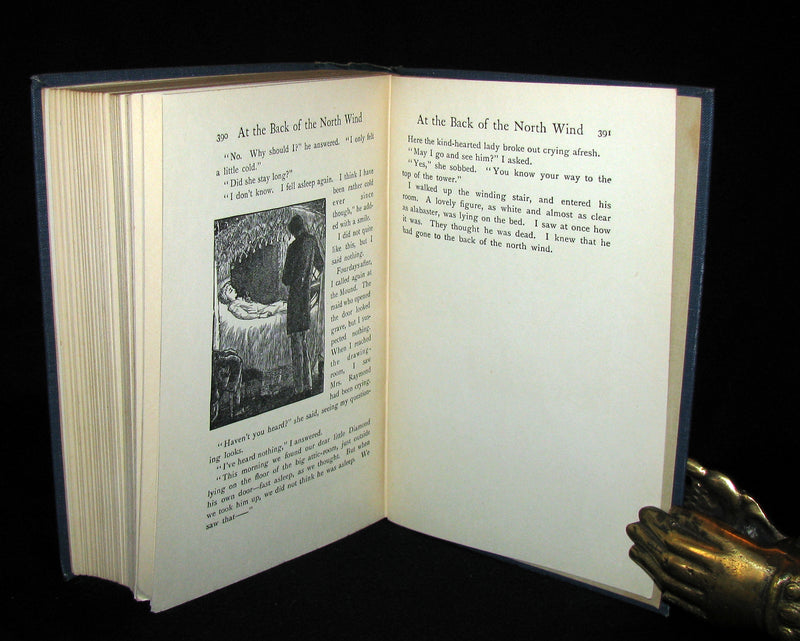 1911 Rare Edition - AT THE BACK OF THE NORTH WIND by George MacDonald