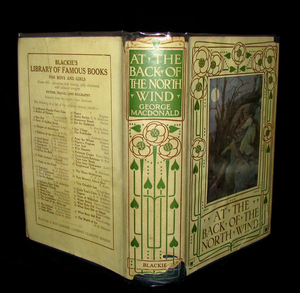 1911 Rare Edition - AT THE BACK OF THE NORTH WIND by George MacDonald