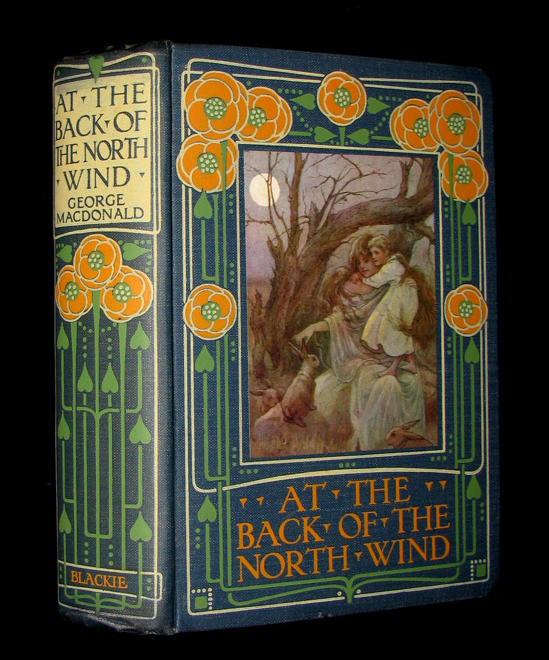 1911 Rare Edition - AT THE BACK OF THE NORTH WIND by George MacDonald