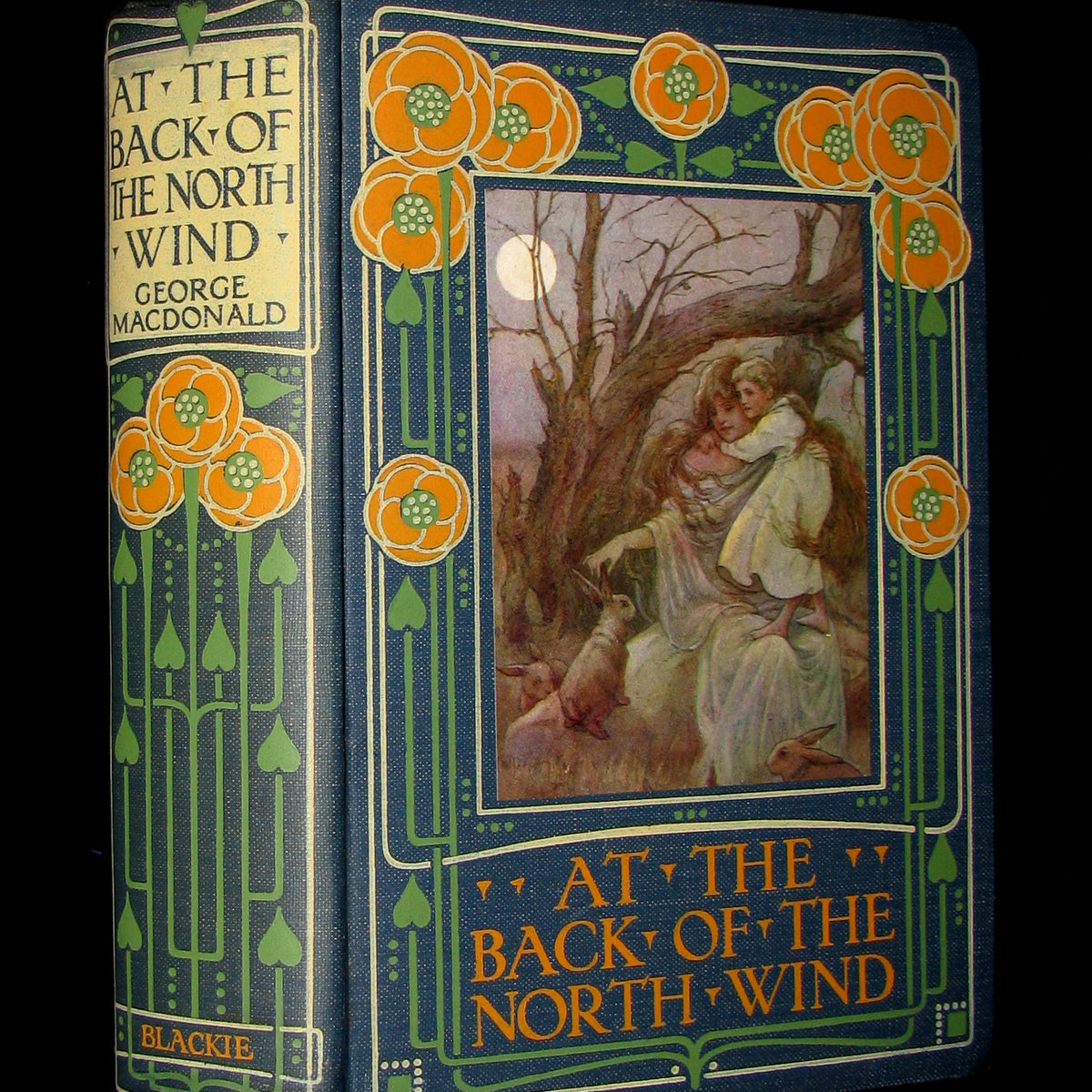 1911 Rare Edition - AT THE BACK OF THE NORTH WIND by George MacDonald — MFLIBRA - Antique Books