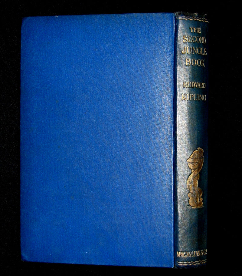 1895 - First Edition Book - The Second Jungle Book by Rudyard Kipling