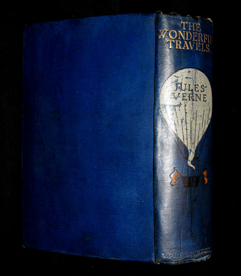 1915 Nice Illustrated Book -  The Wonderful Travels by JULES VERNE
