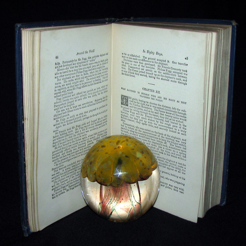 1915 Nice Illustrated Book -  The Wonderful Travels by JULES VERNE
