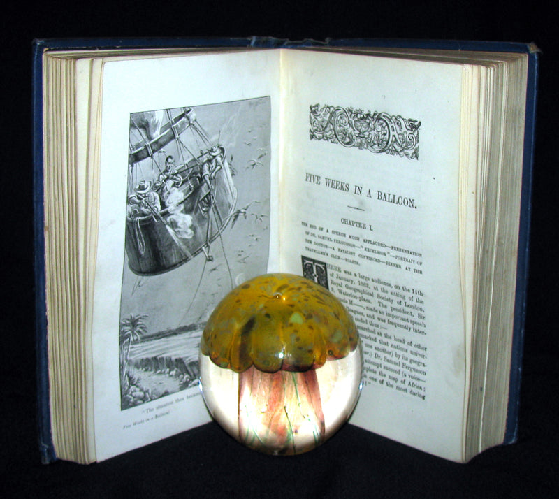 1915 Nice Illustrated Book -  The Wonderful Travels by JULES VERNE