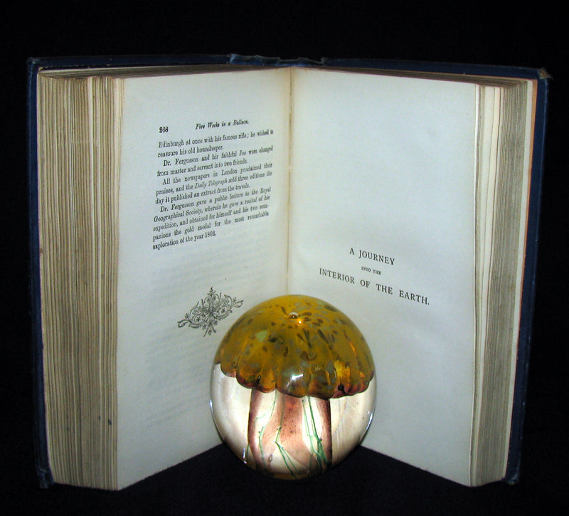 1915 Nice Illustrated Book -  The Wonderful Travels by JULES VERNE